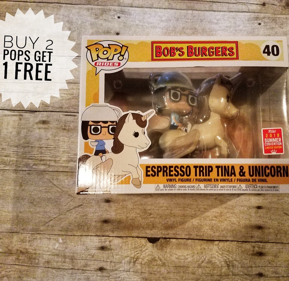Expresso trip Tina & unicorn funko pop